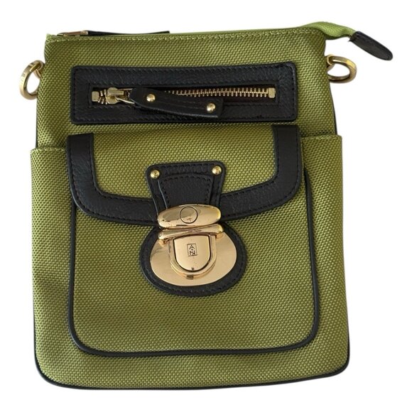 Jean-Pierre Klifa for Anteprima-Nueve Green Nylon Bag - MISSING STRAP - Picture 1 of 14